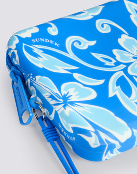 RUBBERISED CLUTCH BAG WITH SK23 PRINT