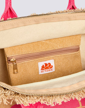 SAC TOTE AVEC EFFET STONE WASHED