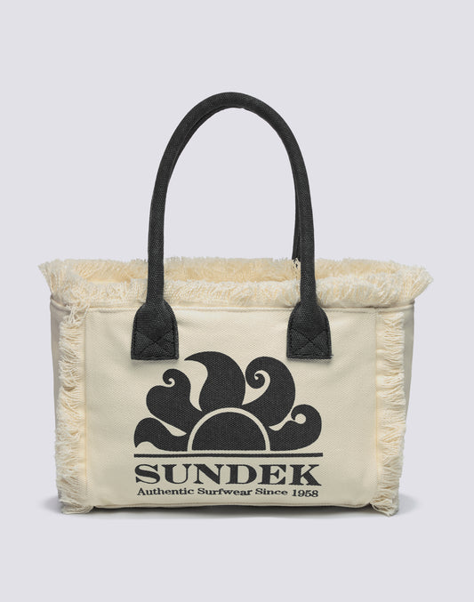 TOTE BAG REGULAR CON EFFETTO STONE WASHED