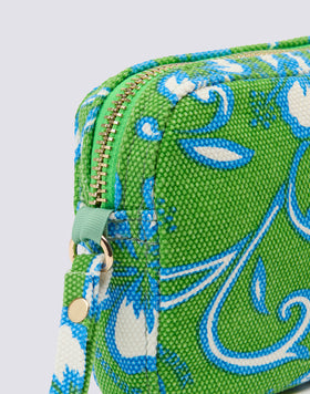 POCHETTE EFFETTO STONE WASHED CON STAMPA SK23