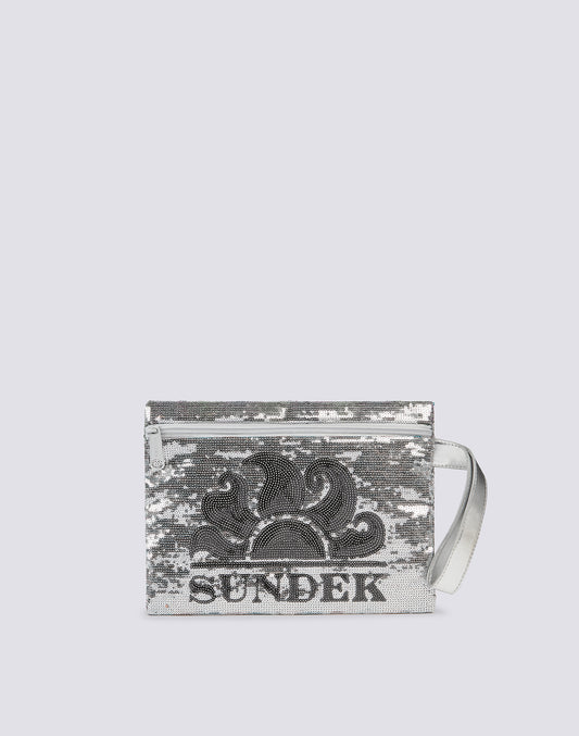 CHER - BOLSO DE MANO CON LENTEJUELAS