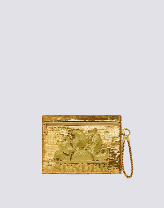 CHER - SEQUIN CLUTCH BAG