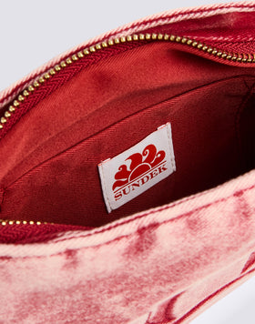 POCHETTE IN COTONE CANVAS TINTO CAPO