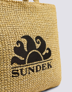 BORSA GRANDE IN POLY RAFFIA