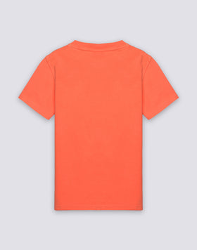 T-SHIRT BAMBINO A MANICA CORTA IN COTONE SOVRATINTO