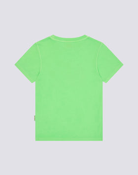 T-SHIRT BAMBINO A MANICA CORTA IN COTONE SOVRATINTO