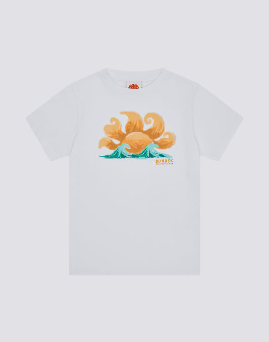 T-SHIRT BAMBINO A MANICA CORTA STAMPA SOLE