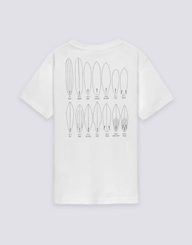T-SHIRT BAMBINO A MANICA CORTA STAMPA OLD SCHOOL SURF
