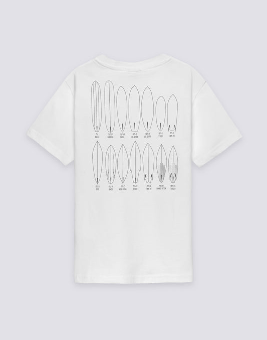 T-SHIRT ENFANT À MANCHES COURTES IMPRIMÉ OLD SCHOOL SURF