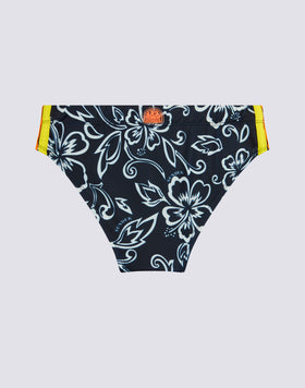 SLIP MARE MINI DIWALTER STAMPA HIBISCUS
