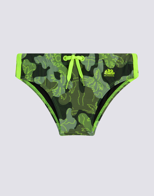 MINI DIWALTER CAMOU SWIM BRIEFS