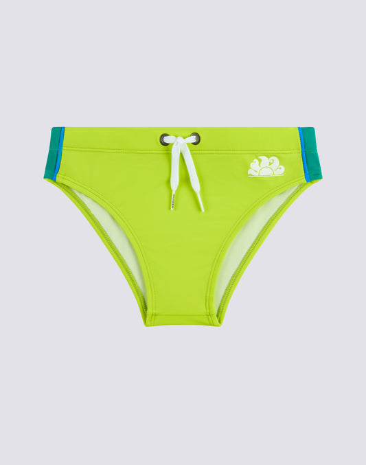 SLIP MARE BAMBINO CON DETTAGLI ARCOBALENO SUI LATI