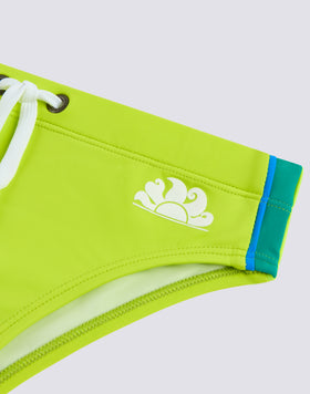 SLIP MARE BAMBINO CON DETTAGLI ARCOBALENO SUI LATI