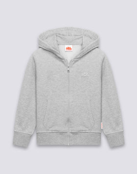 FELPA BAMBINO FULL ZIP CON CAPPUCCIO