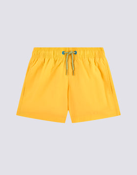 MAILLOT DE BAIN COURT FRISSÉ TAILLE ÉLASTIQUE