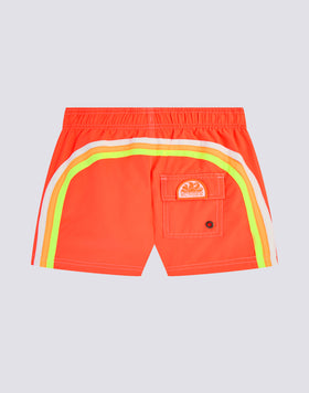 BAÑADOR NIÑO CORTO CON CINTURA ELÁSTICA REPREVE®