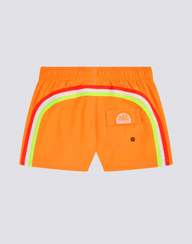 BAÑADOR NIÑO CORTO CON CINTURA ELÁSTICA REPREVE®