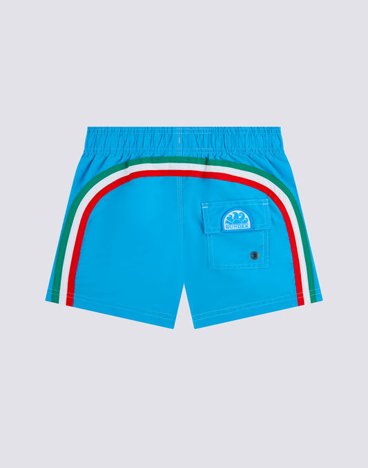 COSTUME DA BAGNO BAMBINO CORTO VITA ELASTICATA ICONIC TAFFETA