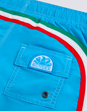 COSTUME DA BAGNO BAMBINO CORTO VITA ELASTICATA ICONIC TAFFETA