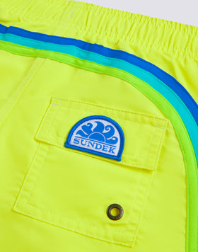 BOY’S SWIMSHORTS SHORT ELASTICATED WAIST ICONIC TAFFETA