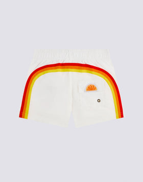 MAILLOT DE BAIN ENFANT COURT À TAILLE ÉLASTIQUE ICONIC TAFFETA