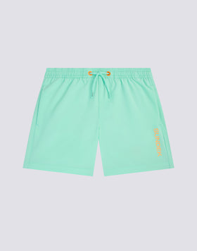 CHILDREN'S SWIMWEAR SHORTS WITH ELASTICATED WAIST IN STRETCH FABRIC