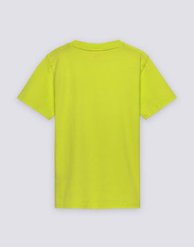 CAMISETA DE MANGA CORTA PARA NIÑO CON BOLSILLO Y LOGOTIPO EN LA PARTE DELANTERA