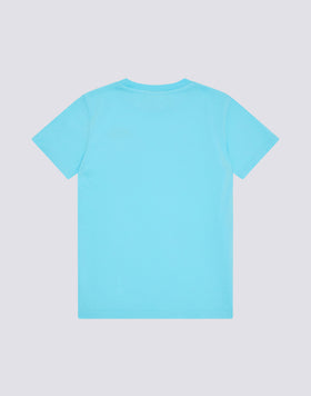 T-SHIRT BAMBINO A MANICA CORTA CON TASCA E LOGO SUL FRONTE
