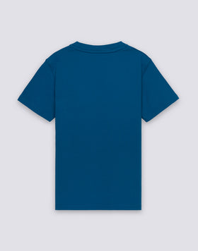 CAMISETA DE MANGA CORTA PARA NIÑO CON BOLSILLO Y LOGOTIPO EN LA PARTE DELANTERA
