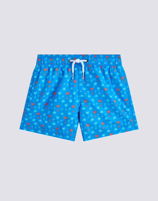 Arena Costume A Pantaloncino Da Piscina-mare Per Bambini Kokko 006720 760 Blu Verde Arena Costume A Pantaloncino Da Piscina-mare Per Bambini Kokko 006720 760 Blu Verde