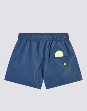 COSTUME DA BAGNO BAMBINO CORTO VITA ELASTICATA ICONIC TAFFETA CON PIPING