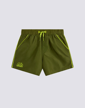 COSTUME DA BAGNO BAMBINO CORTO VITA ELASTICATA ICONIC TAFFETA CON PIPING