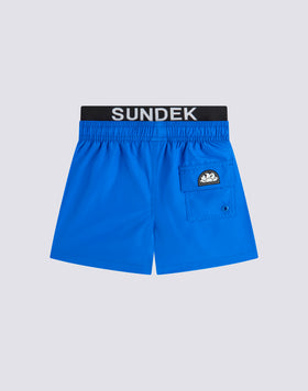 COSTUME DA BAGNO CON ELASTICO LOGO LIGHT POLY