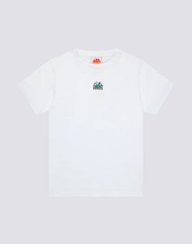 T-SHIRT BAMBINO A MANICA CORTA STAMPA JUICY STRIPES SURFBOARD