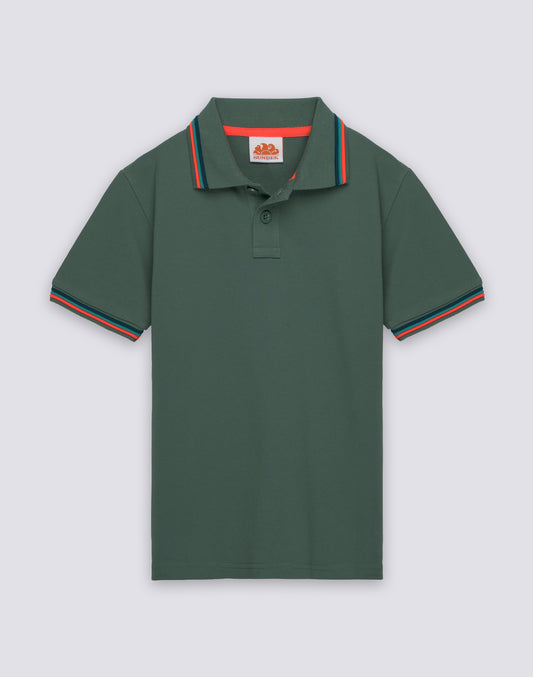 MINI BRICE POLO EN PIQUÉ