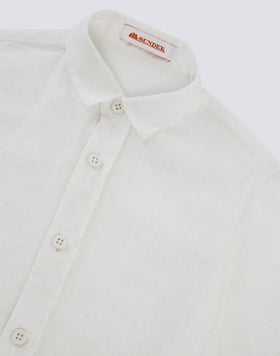 CAMICIA IN LINO DA BAMBINO A MANICA CORTA