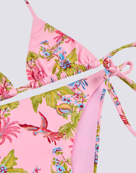 MINI BIKINI CON ESTAMPADO SWEET PARROT