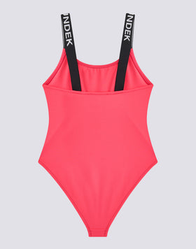COSTUME INTERO BAMBINA CON SPALLINE LOGATE