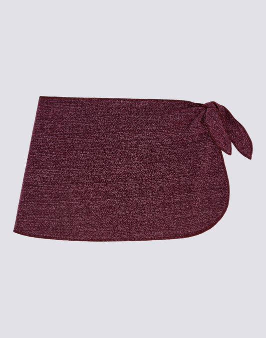 MINI GIRLS' RUFFLED LUREX SARONG