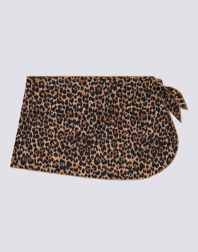 GIRLS' LEOPARD PRINT SARONG