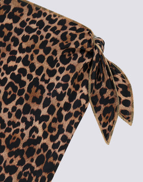 GIRLS' LEOPARD PRINT SARONG
