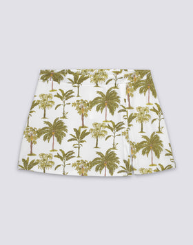 MINI BOTANIC PRINT PAREO FOR GIRLS