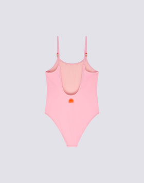 GIRLS' ONE-PIECE SWIMSUIT WITH BEADS