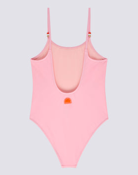 GIRLS' ONE-PIECE SWIMSUIT WITH BEADS