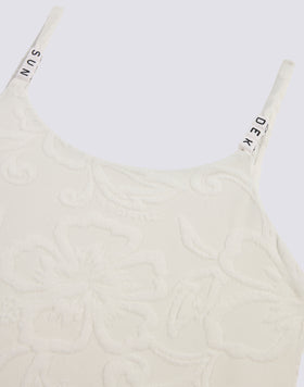 MAILLOT DE BAIN UNE PIÈCE EN TISSU ÉPONGE