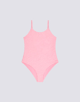 CHILDREN'S TERRY CLOTH ONE-PIECE SWIMSUIT