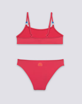 BIKINI BAMBINA TOP REGOLABILE E SLIP FISSO