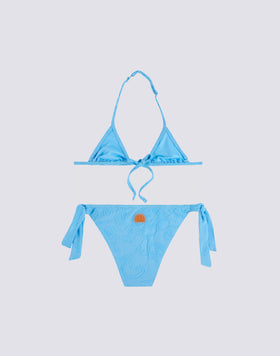 MINI BIKINI EN ÉPONGE JACQUARD AVEC MOTIF SK23