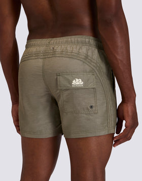 COSTUME DA BAGNO UOMO CORTO VITA ELASTICATA GOLDENWAVE IN LINO RICICLATO