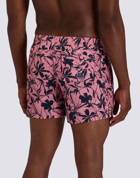 COSTUME DA BAGNO UOMO CORTO GOLDENWAVE STAMPA DARK ROSE